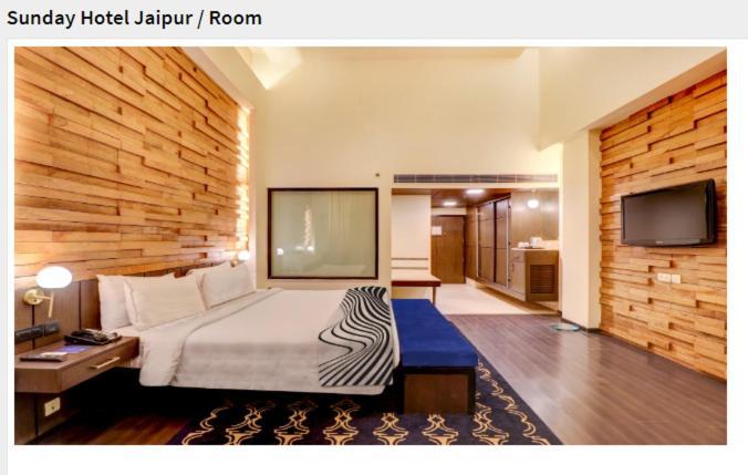 Sunday Hotel Jaipur Dış mekan fotoğraf